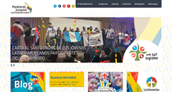 Desktop Screenshot of pjlatinoamericana.org